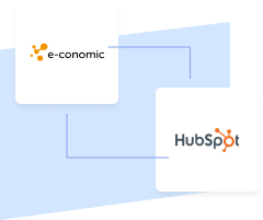 HubSpot with e-conomic