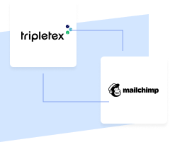 Tripletex with MailChimp