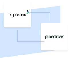 Pipedrive with Tripletex